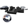 Générique Support Téléphone Compatible Tesla Model 3 Highland & Juniper – Support Smartphone Silicone Antidérapant – Support GPS