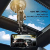 Support de téléphone universel pour enregistrement vidéo - Support de téléphone de voiture à ventouse - Pour pare-brise et fenêt