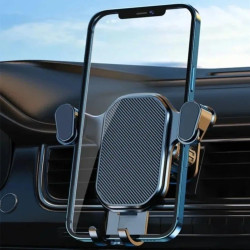 Support de téléphone magnétique pour téléphone portable - Support pour smartphone - Support de voiture pour iPhone - Noir