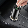 Chargeur de voiture à brancher | Chargeur de voiture 100 W avec deux sorties de charge - Chargeur de téléphone USB pour voitures