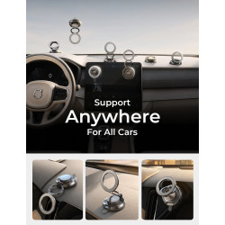 LISEN Support de voiture Magsafe, supports de téléphone portable pour votre voiture, accessoires de voiture magnétiques pour fem