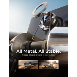 LISEN Support de voiture Magsafe, supports de téléphone portable pour votre voiture, accessoires de voiture magnétiques pour fem