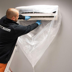 Errecom Wally, Housse de Protection pour le Nettoyage des Unités Intérieures des climatiseurs (Split)