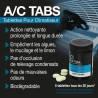 ERRECOM – A/C Flow Tabs, Tablettes pour Traitement du bac de récupération des condensats, préviennent la Formation d'algues, muc