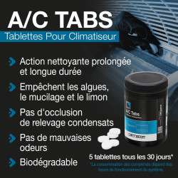 ERRECOM Kit nettoyage climatisation, contient Clima-Net 1L détergent unité intérieure et filtres, housse de protection Wally, A/