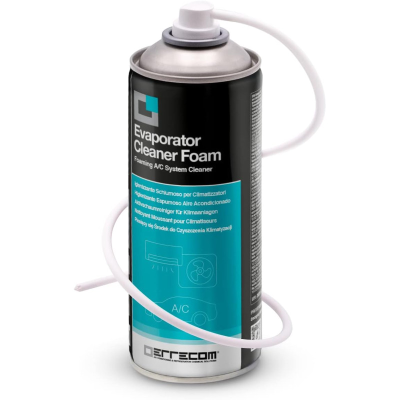 Errecom Evaporator Cleaner Foam, Nettoyant Moussant pour Evaporateurs en Bouteille Aérosol, 400 mL