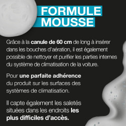 Errecom Evaporator Cleaner Foam, Nettoyant Moussant pour Evaporateurs en Bouteille Aérosol, 400 mL