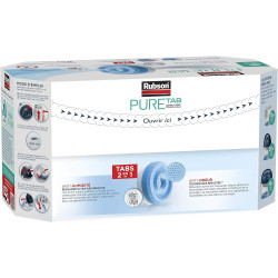 Rubson Recharges Pure Tab pour absorbeur d'humidité AERO 360° (4 x 450 g) – Recharges neutres anti-humidité & anti-odeur pour dé