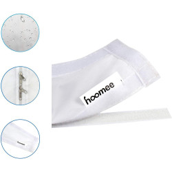 HOOMEE Tissu d’Isolation pour Fenêtre à Pivot Central avec Un Périmètre Allant Jusqu’à 300cm- pour Climatiseur Mobile et Sèche-L