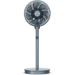 Rowenta Turbo Silence Compact 3D Multiflow, Ventilateur sur Pied, Silencieux 19 dB, Portée 25 m, Oscillation Multidirectionnelle