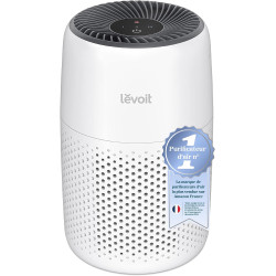 LEVOIT Purificateur d'Air Chambre, Filtration Efficace contre Allergies et Odeurs, Silencieux, avec Éponge d'Aromathérapie, 7W É