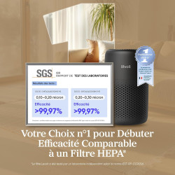 LEVOIT Purificateur d'air avec filtre HEPA, purificateur d'air avec aromathérapie, silencieux et faible consommation d'énergie 7