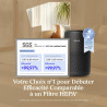 LEVOIT Purificateur d'air avec filtre HEPA, purificateur d'air avec aromathérapie, silencieux et faible consommation d'énergie 7