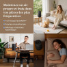 LEVOIT Purificateur d'air avec filtre HEPA, purificateur d'air avec aromathérapie, silencieux et faible consommation d'énergie 7
