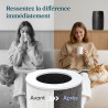 LEVOIT Purificateur d'air avec filtre HEPA, purificateur d'air avec aromathérapie, silencieux et faible consommation d'énergie 7
