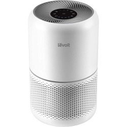 LEVOIT Purificateur d'Air Masion avec HEPA Filtre, CADR 187m³/h, 360° Purifier, 24dB Mode Veille, 100% Sans Ozone, avec 3 Vitess