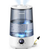 Homvana Humidificateur d'Air bébé, 3.6 L Cool Mist Top-Fill, 16dB Silencieux, 34H Durable Humidificateu Chambre, Plante, BPA Fre