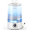 Homvana Humidificateur d'Air bébé, 3.6 L Cool Mist Top-Fill, 16dB Silencieux, 34H Durable Humidificateu Chambre, Plante, BPA Fre