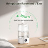 Homvana Humidificateur d'Air bébé, 3.6 L Cool Mist Top-Fill, 16dB Silencieux, 34H Durable Humidificateu Chambre, Plante, BPA Fre