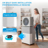 MIDEA Climatiseur PortaSplit Mobile Silencieux 4-in-1| 12000 BTU | Chauffage et Climatisation Portable Prêt à Poser 3,5kW- Clim 