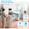 MIDEA Climatiseur PortaSplit Mobile Silencieux 4-in-1| 12000 BTU | Chauffage et Climatisation Portable Prêt à Poser 3,5kW- Clim 