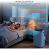 MIDEA Climatiseur Mobile Silencieux 12000 BTU avec Évacuation | 4 en 1: Climatisation, Ventilation, Déshumidification, Sleep | C