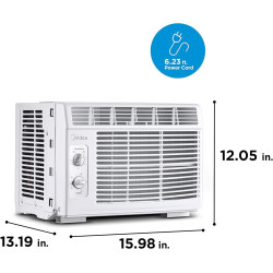 MIDEA Climatiseurs de fenêtre 6000 btu