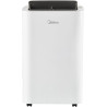 MIDEA Climatiseur Mobile Silencieux 9000 BTU avec Évacuation | 4 en 1: Climatisation, Ventilation, Déshumidification, Sleep | Cl