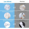 MOEGFY 560CM Joint de Fenêtre Climatisation Mobile, Kit Climatisation Fenetre, Accessoire Climatiseur Portatif Fonctionne avec L