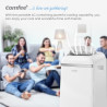 COMFEE' Climatiseur Mobile 10000 BTU/H 2,9kW, 3 Modes, Economie d'énergie Classe A+, Mode nuit, Minuterie 24H, Pour pièces de 33