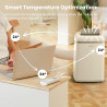COMFEE' Climatiseur Mobile 10000 BTU/H 2,9kW, 3 Modes, Economie d'énergie Classe A+, Mode nuit, Minuterie 24H, Pour pièces de 33