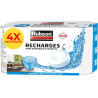 Rubson – 4 recharges parfum neutre pour absorbeur d'humidité Basic – anti-humidité et anti-odeur – Lot de 4 recharges ultra abso