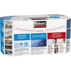 Rubson – 4 recharges parfum neutre pour absorbeur d'humidité Basic – anti-humidité et anti-odeur – Lot de 4 recharges ultra abso