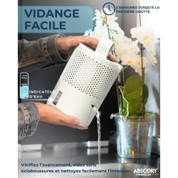AbsoDry Duo Family - Déshumidificateur d'air anti moisissure non électrique - Absorbeur d'humidité - Pour une meilleure qualité 