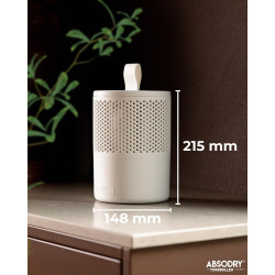 AbsoDry Duo Family - Déshumidificateur d'air anti moisissure non électrique - Absorbeur d'humidité - Pour une meilleure qualité 