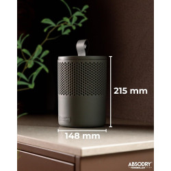 AbsoDry Duo Family - Déshumidificateur d'air anti moisissure non électrique - Absorbeur d'humidité - Pour une meilleure qualité 