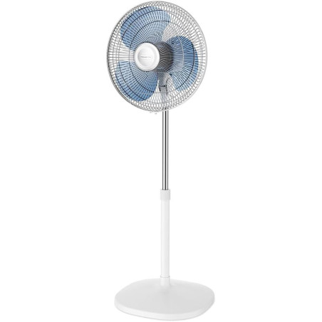 Rowenta Essential + Ventilateur pied, Silencieux, Haute performance, 3 vitesses, Compact, Oscillation et orientation réglables, 