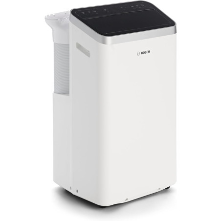 Bosch Cool 4000 Portable AC - 3 en 1 Climatiseur, Déshumidificateur, Ventilateur - 2,6 kW pour les pièces jusqu'à 35m² - Avec Mo