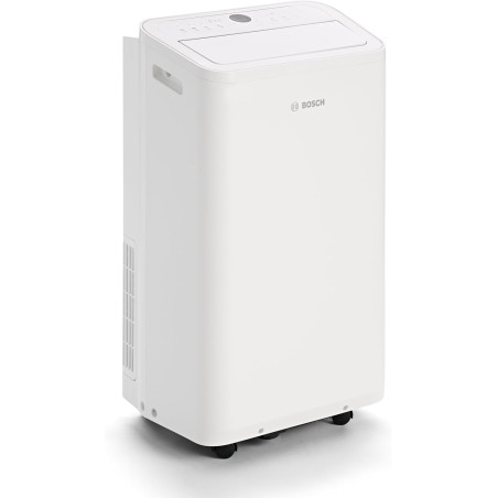 Bosch Cool 2000 Portable AC - 3 en 1 Climatiseur, Déshumidificateur, Ventilateur - 2,6 kW pour les pièces jusqu'à 35m² - Avec Mo