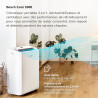 Bosch Cool 2000 Portable AC - 3 en 1 Climatiseur, Déshumidificateur, Ventilateur - 2,6 kW pour les pièces jusqu'à 35m² - Avec Mo