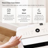 Bosch Cool 2000 Portable AC - 3 en 1 Climatiseur, Déshumidificateur, Ventilateur - 2,6 kW pour les pièces jusqu'à 35m² - Avec Mo