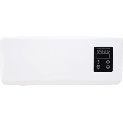 perfk Climatiseur Mural, Ventilateur Mural avec Télécommande, Climatiseur Split Chauffant, Minuterie 8 Heures, Air Mobile Mural,