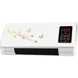 perfk Mini Climatiseur Mural avec Télécommande, Climatiseur Portable, Climatisation Split, Prise UE 220 V, 1200W, pour Bureau, C