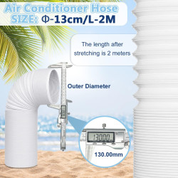 Tuyau Climatiseur Mobile, Tuyau D'évacuation D'air En Pvc Flexible Tube De Ventilation Universel Tuyau Kit Pour Climatiseur Mobi