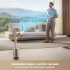 dreame MF10 Ventilateur sans pales, débit d’air spatial 270° pour circulation d’air dans toute la pièce, débit d’air adaptatif à