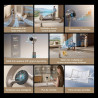 dreame MF10 Ventilateur sans pales, débit d’air spatial 270° pour circulation d’air dans toute la pièce, débit d’air adaptatif à