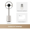 dreame MF10 Ventilateur sans pales, débit d’air spatial 270° pour circulation d’air dans toute la pièce, débit d’air adaptatif à