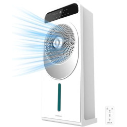 Cecotec - Rafraîchisseur d’Air EnergySilence 5000 Cool Wave - 65 W, Capacité de 3.5L, 3 Vitesses et 2 Modes, Oscillation Automat