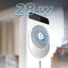 Cecotec - Rafraîchisseur d’Air EnergySilence 5000 Cool Wave - 65 W, Capacité de 3.5L, 3 Vitesses et 2 Modes, Oscillation Automat