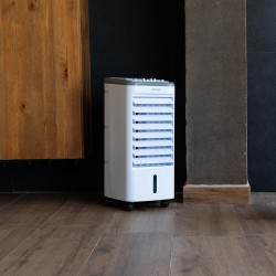 Cecotec Refroidisseur à Évaporation EnergySilence 3500 Cool Compact. 65 W, Réservoir 3,5 L, 3 Vitesses, Oscillation 70º, Roulett